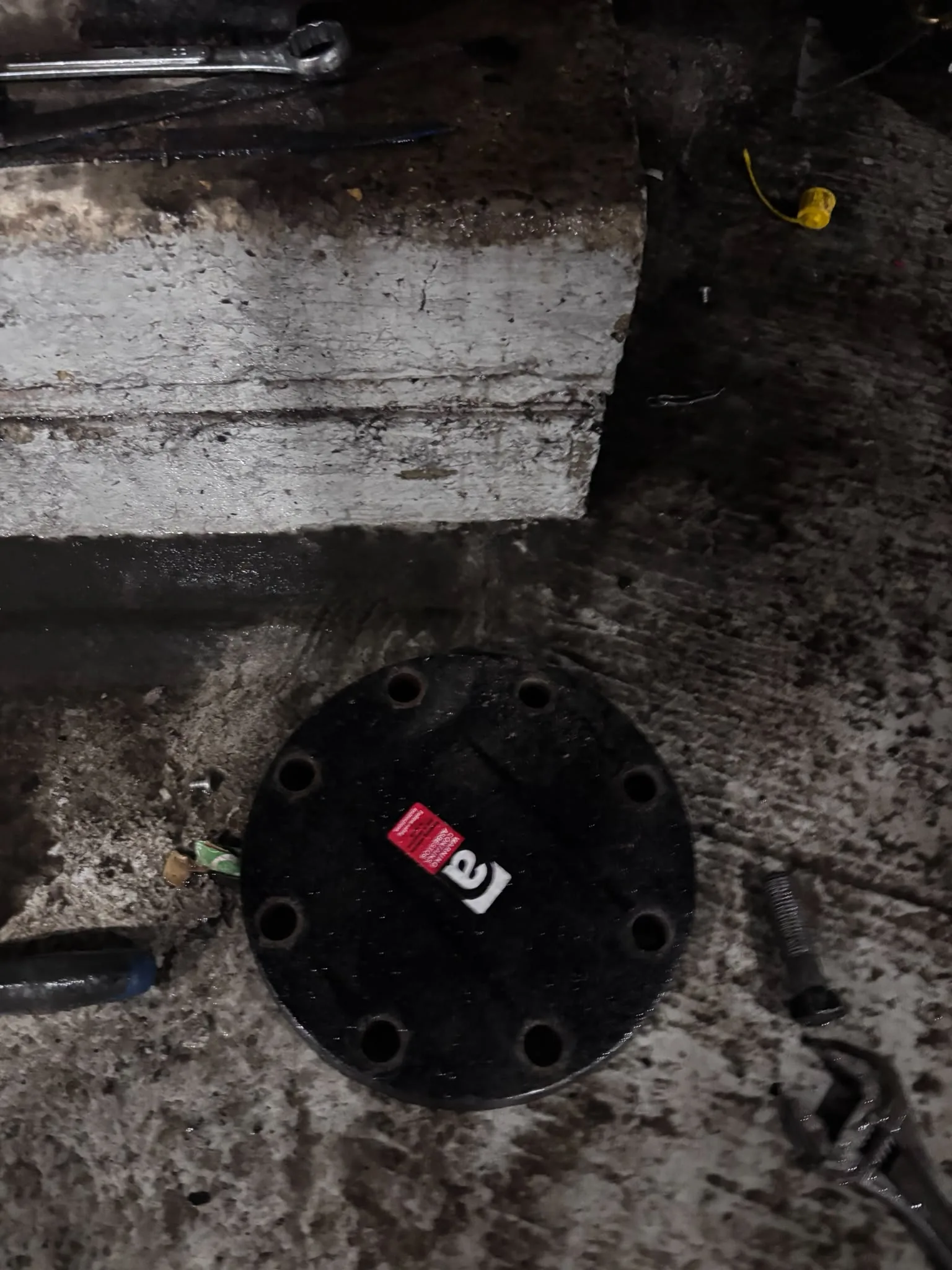 Artex scraping from a concrete ceiling during Highgate refurbishment